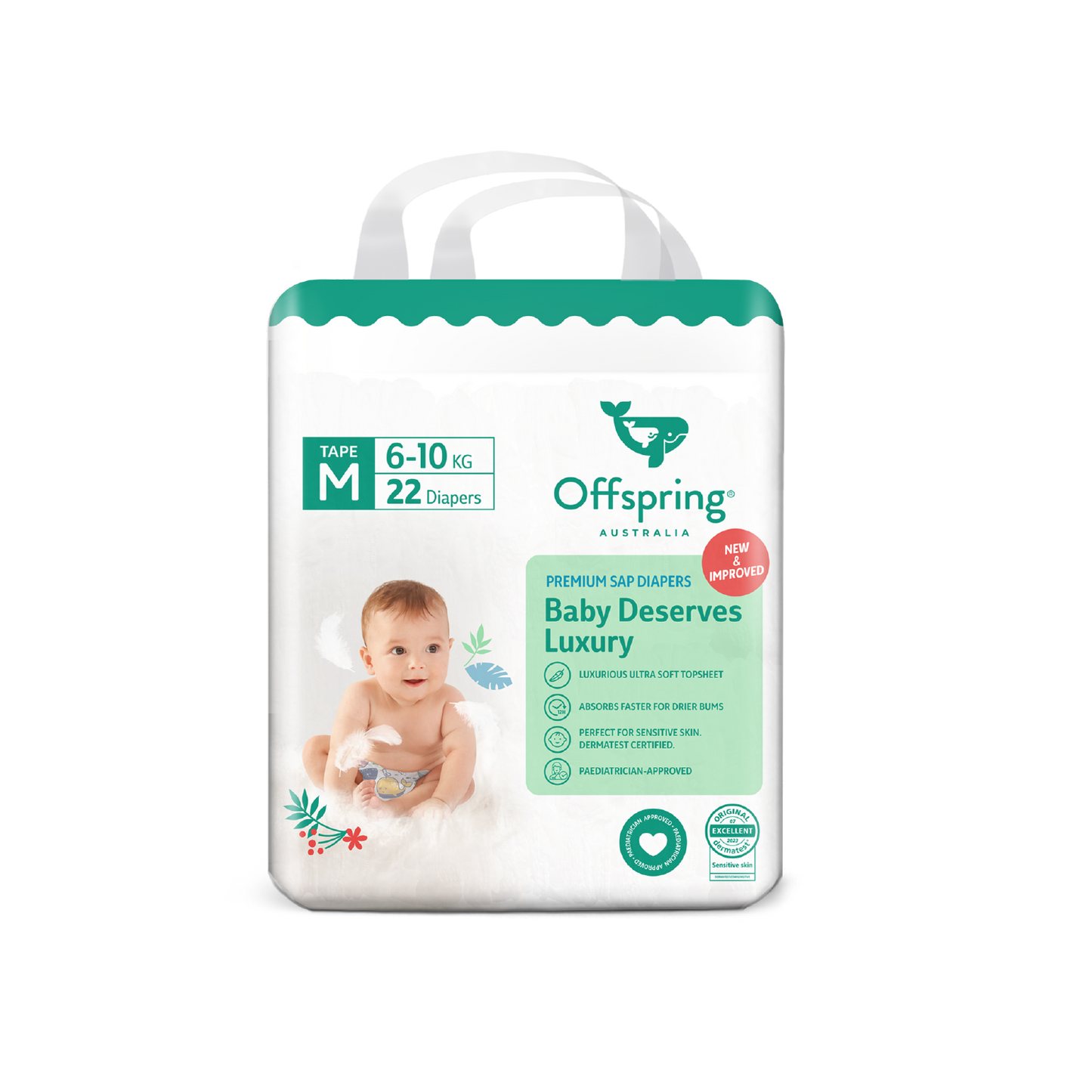 Offspring® Fashion Diapers - Mini Pack