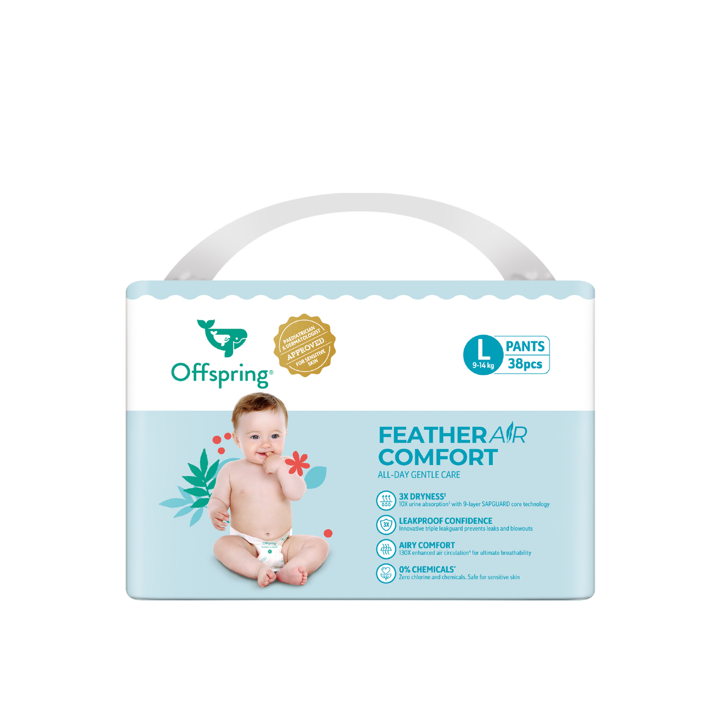 Offspring® FeatherAir Comfort Diapers