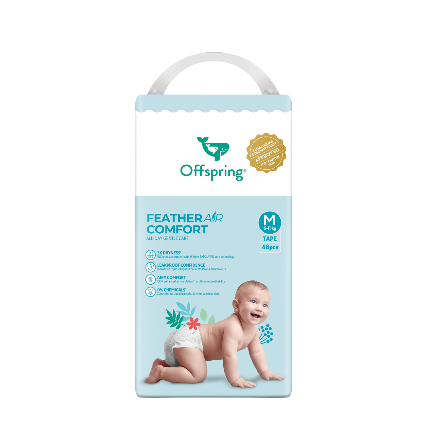 Offspring® FeatherAir Comfort Diapers