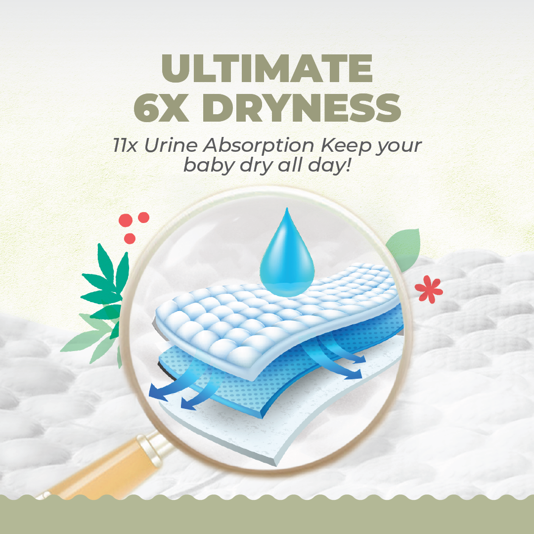 Offspring® FeatherAir Premium Diapers