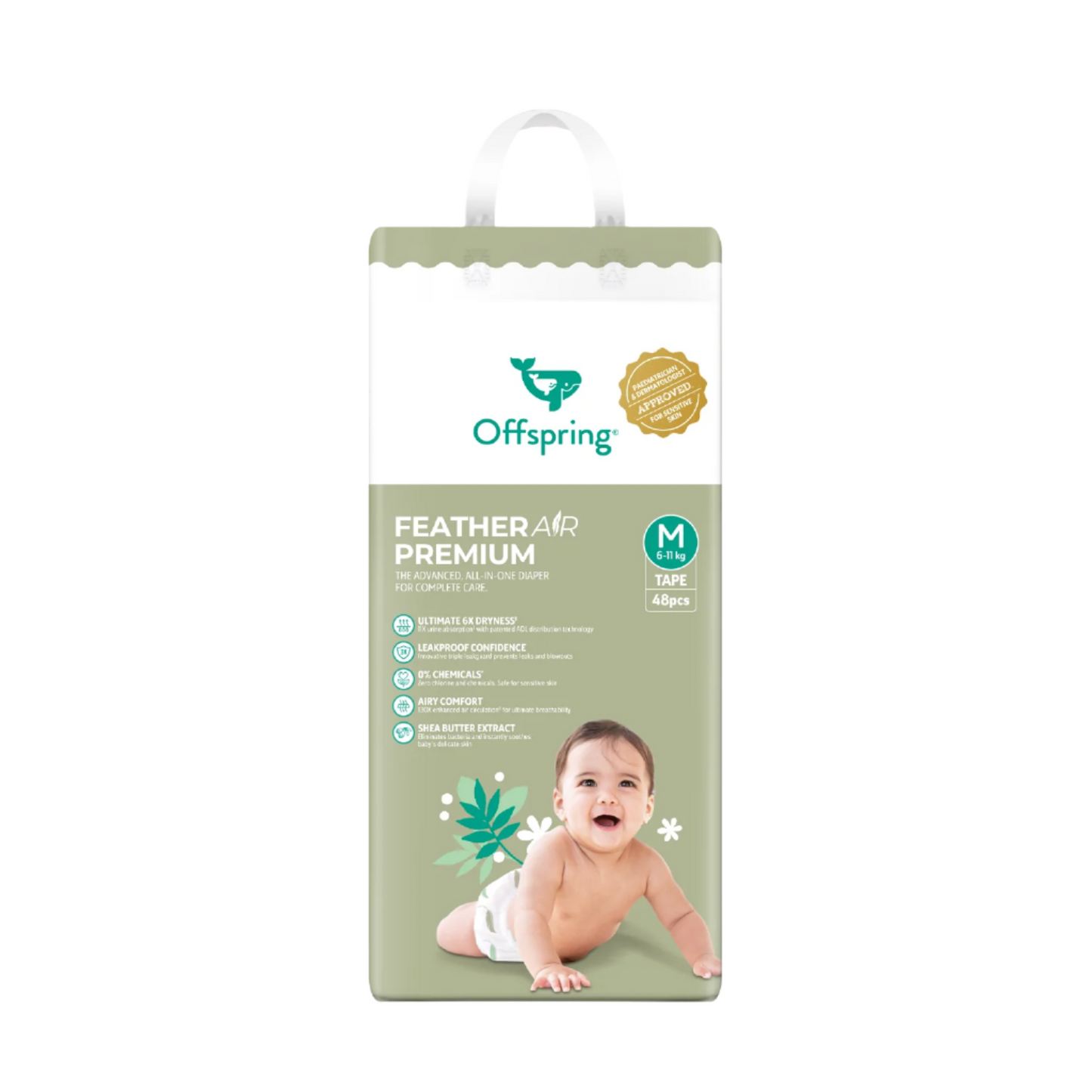 Offspring® FeatherAir Premium Diapers