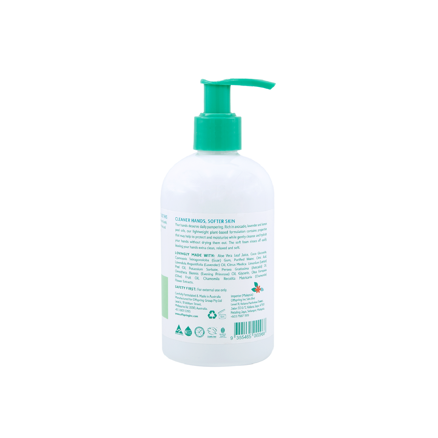 Plant-Based Hand Wash