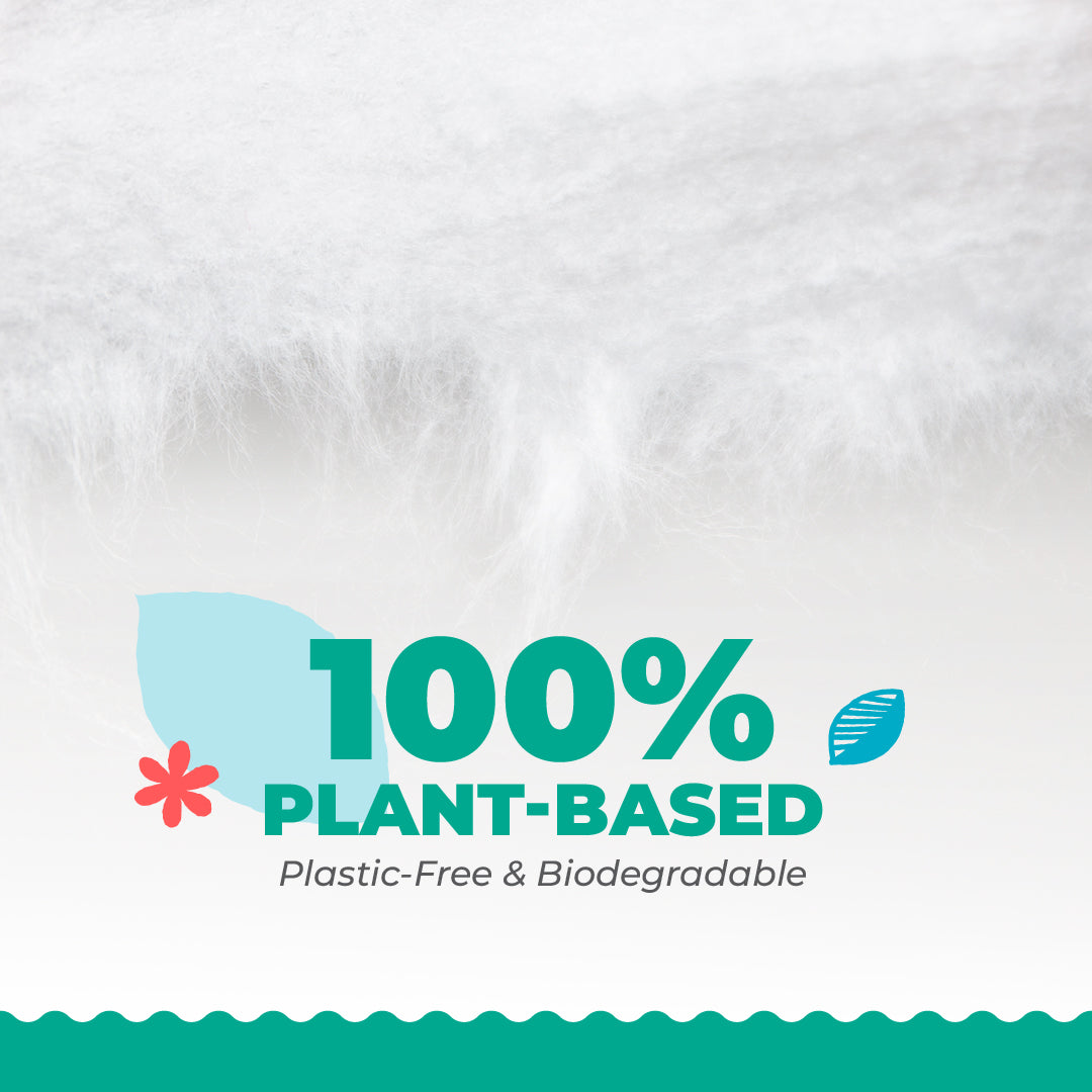 Plant-Based Baby Wipes 80 Sheets - 12 Pack