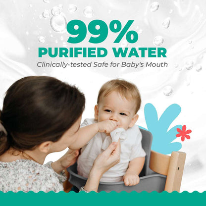Plant-Based Baby Wipes 20 Sheets