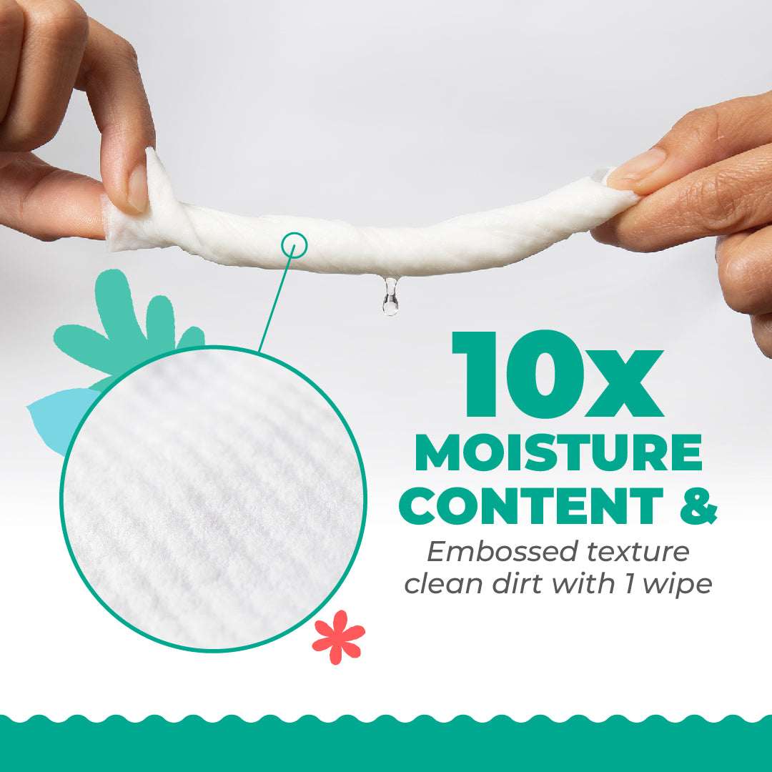 Plant-Based Baby Wipes 80 Sheets