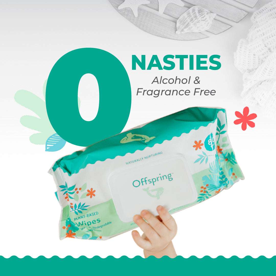 Plant-Based Baby Wipes 80 Sheets