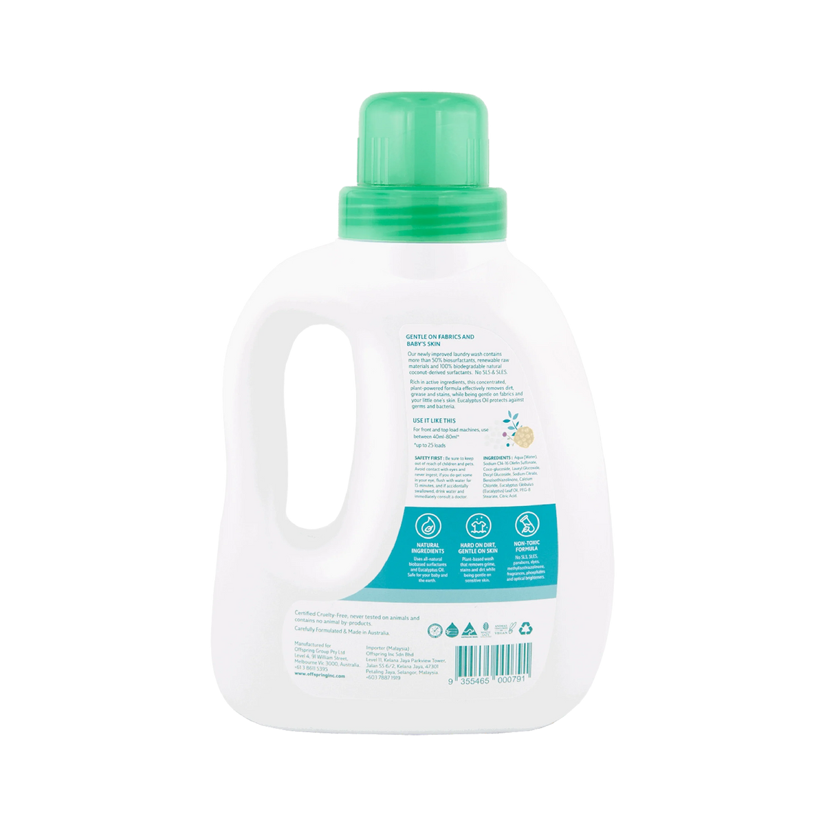 Plant-Based Baby Laundry Wash | Offspring Inc