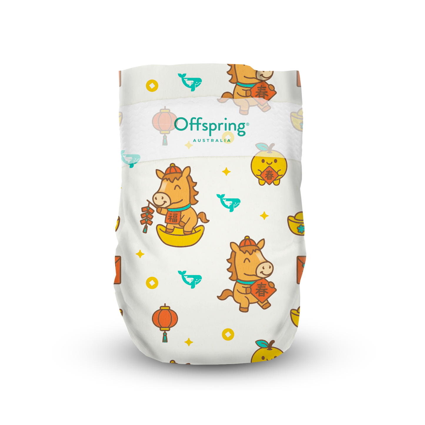 [CNY Edition] Offspring® Fashion Diapers 2-Pack Bundle - Tape/Pants