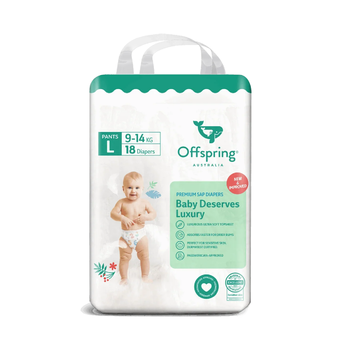 Offspring® Fashion Diapers - Mini Pack