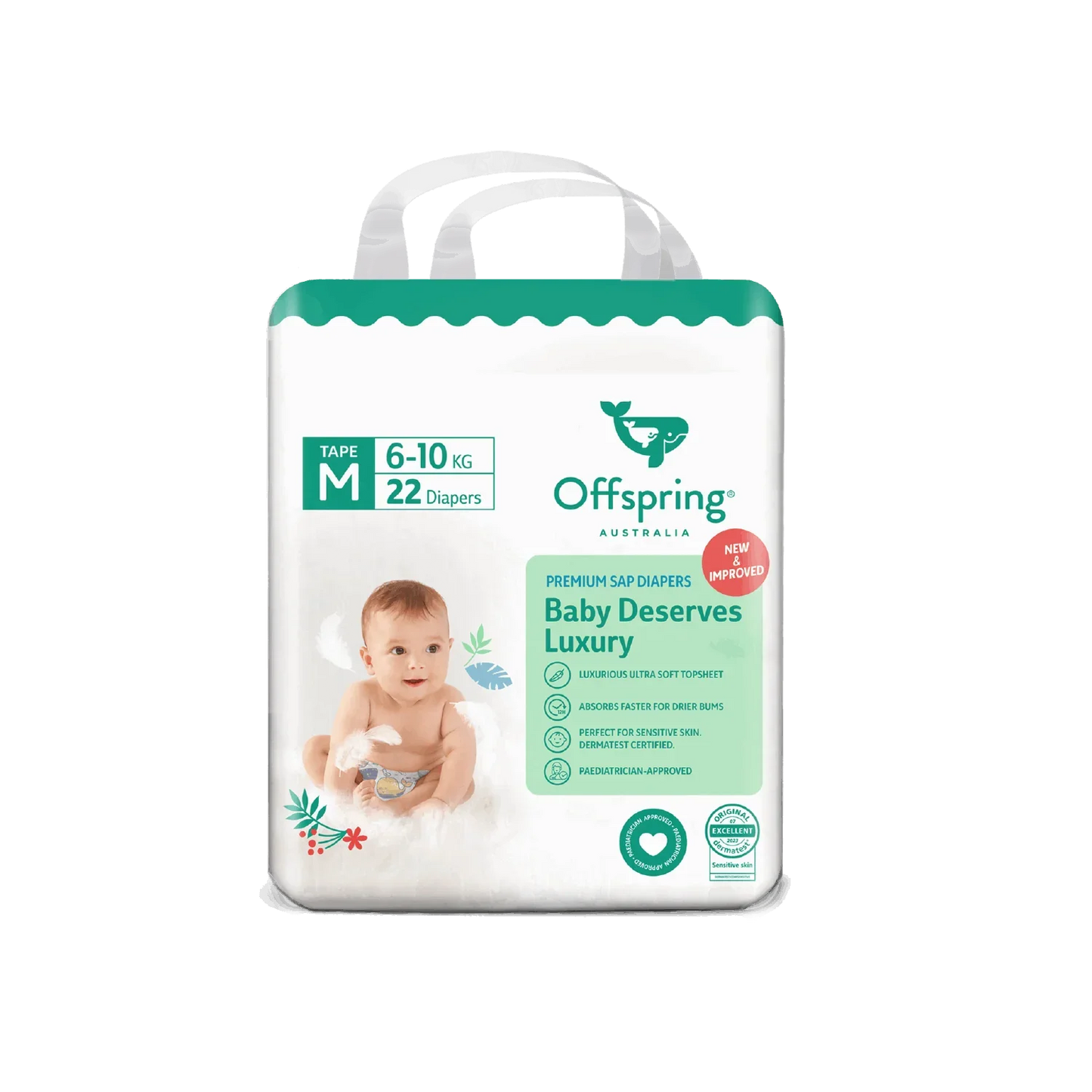 Offspring® Fashion Diapers - Mini Pack