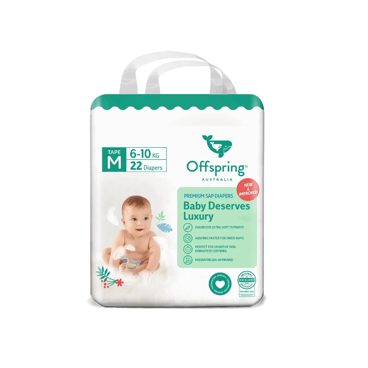 Offspring® Fashion Diapers - Mini Pack