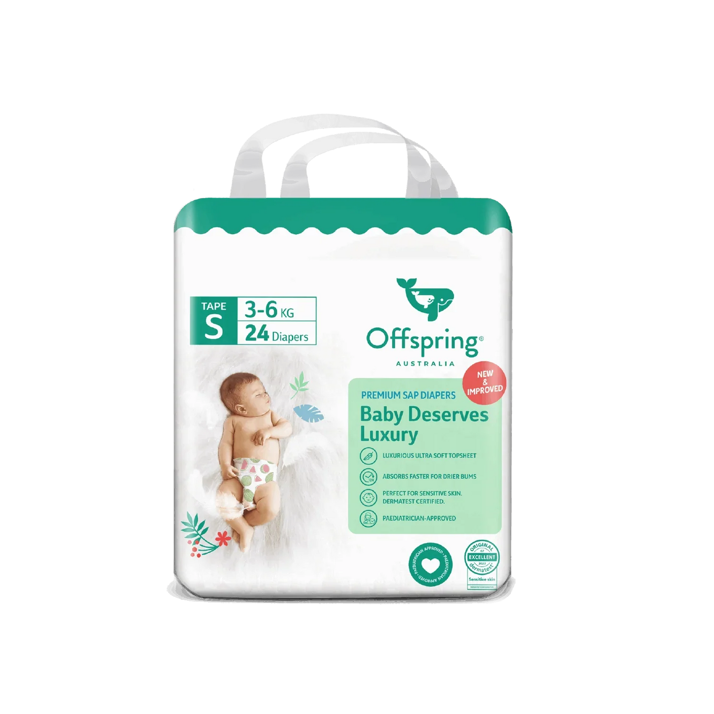 Offspring® Fashion Diapers - Mini Pack