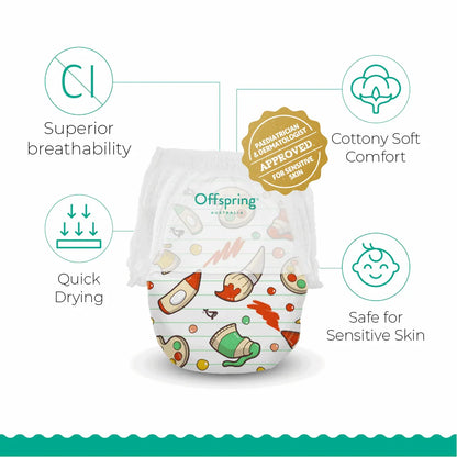 Offspring® Fashion Diapers - Mini Pack
