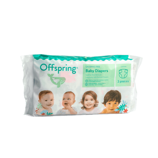 Offspring® Fashion Diapers Trial Pack - Tape