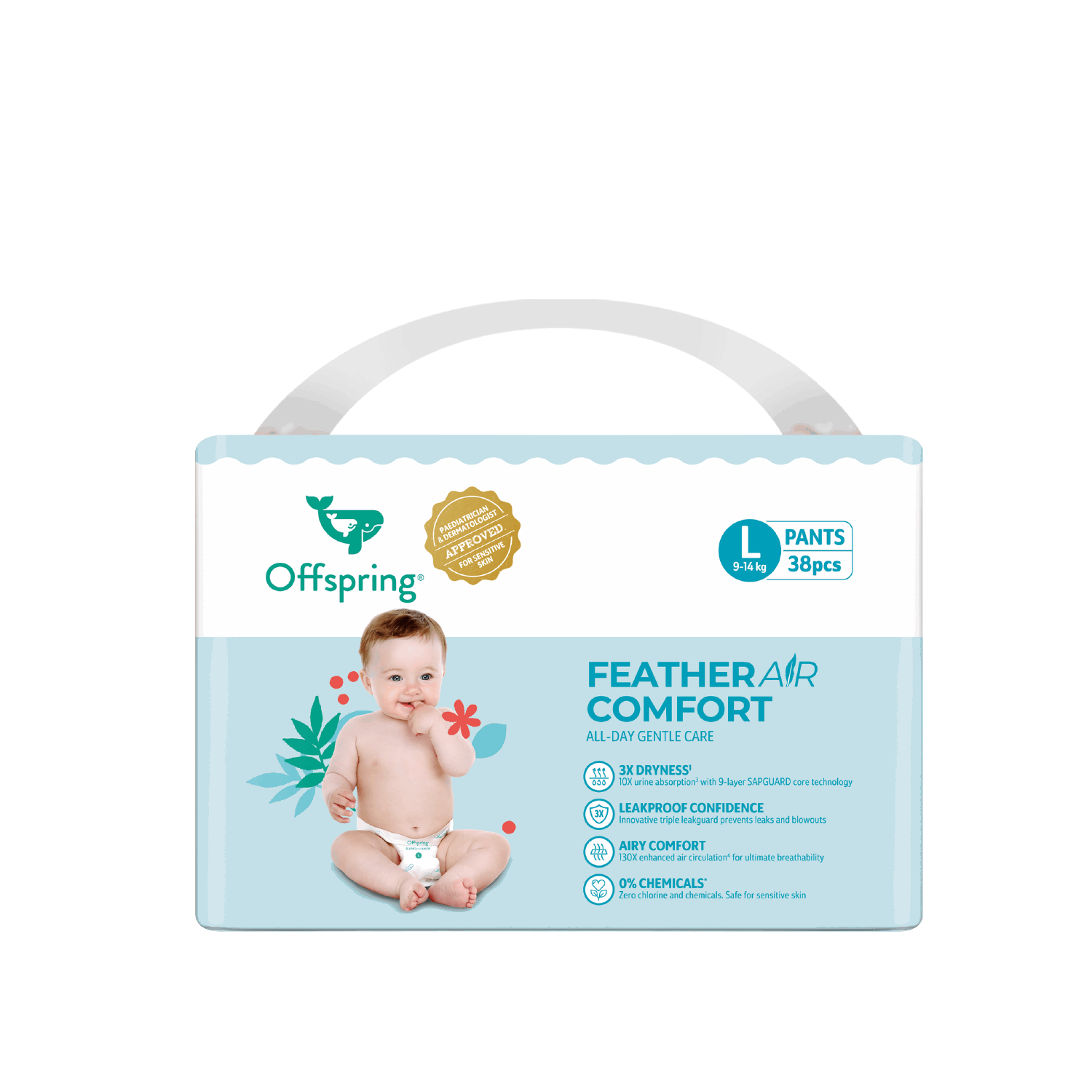 Offspring® FeatherAir Comfort Diapers