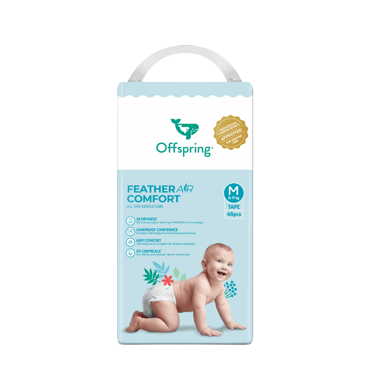 Offspring® FeatherAir Comfort Diapers
