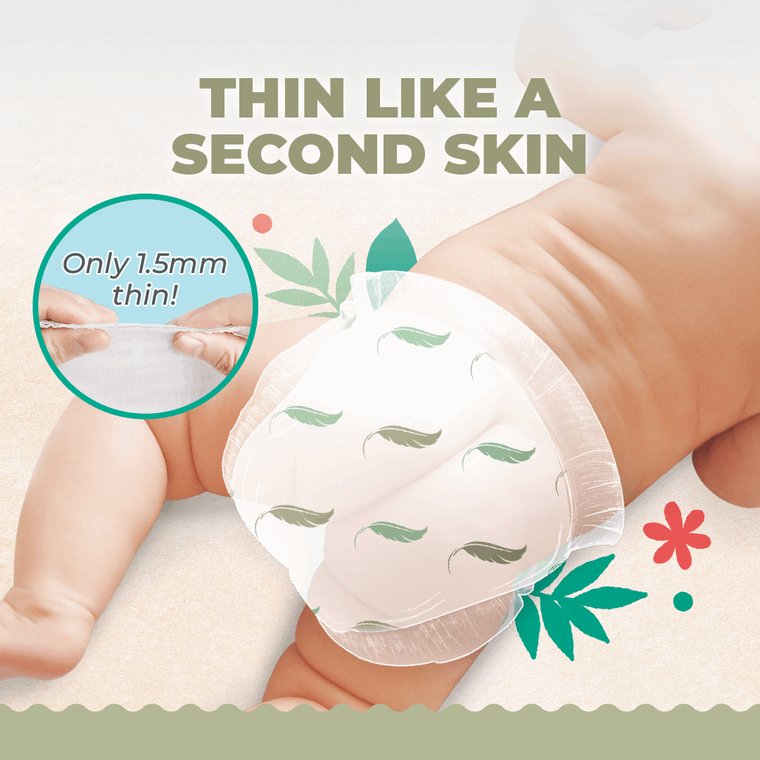 Offspring® FeatherAir Premium Diapers - 4 Pack Bundle