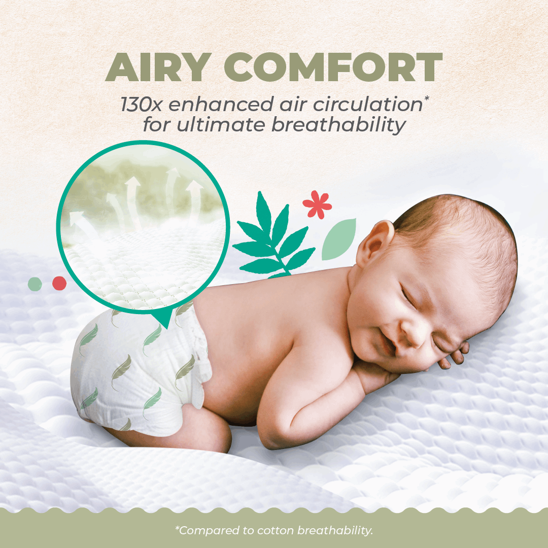 Offspring® FeatherAir Premium Diapers - 4 Pack Bundle
