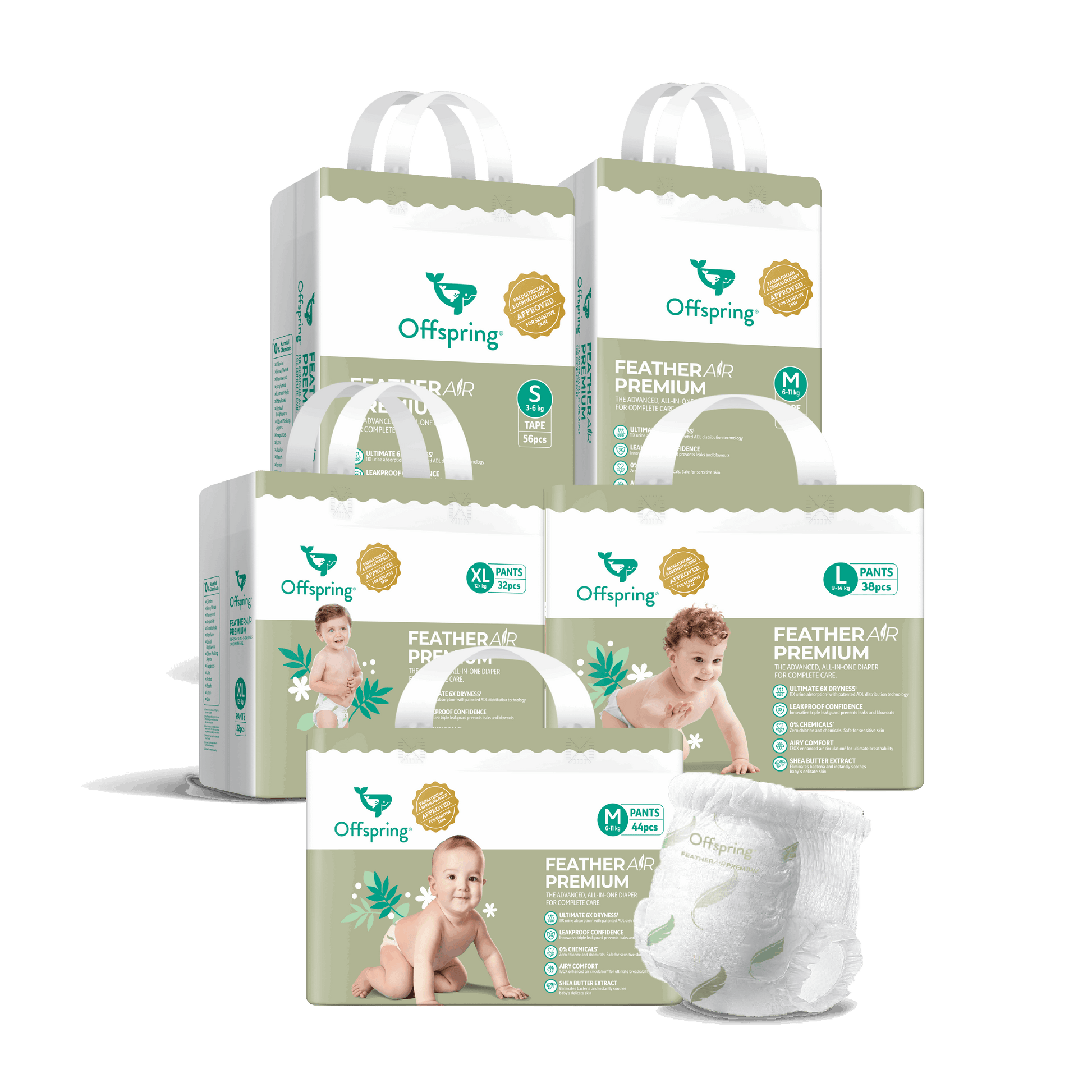 FeatherAir Premium 5-Pack Bundle