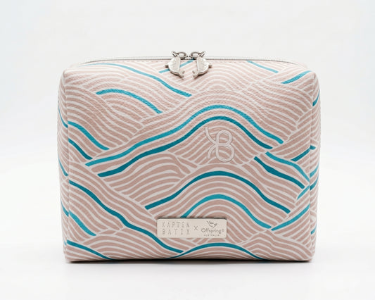 [Limited Edition] Offspring® x Kapten Batik Travel Pouch - Kapten Linen