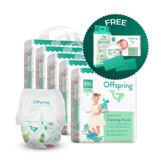 [Raya Edition] Offspring® Fashion Diapers 5-Pack Bundle