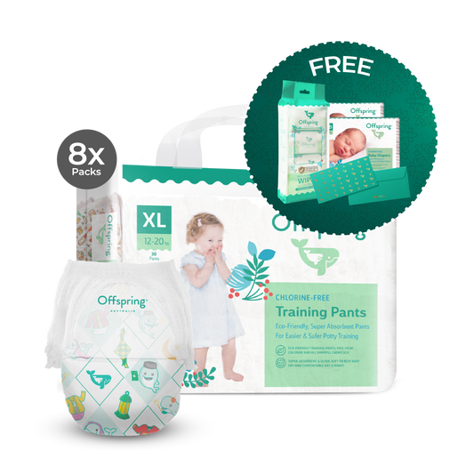 [Raya Edition] Offspring® Fashion Diapers 8-Pack Bundle