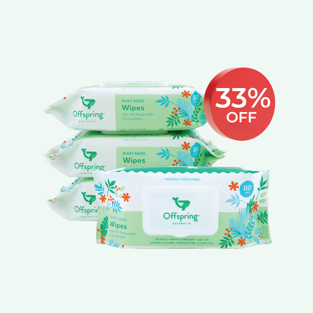 [Expo Exclusive] Plant-Based Baby Wipes 80 Sheets - 4 Packs
