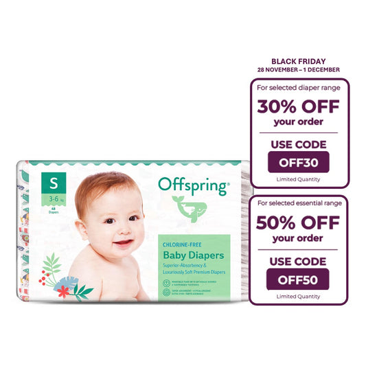 Offspring® Fashion Diapers - Tape