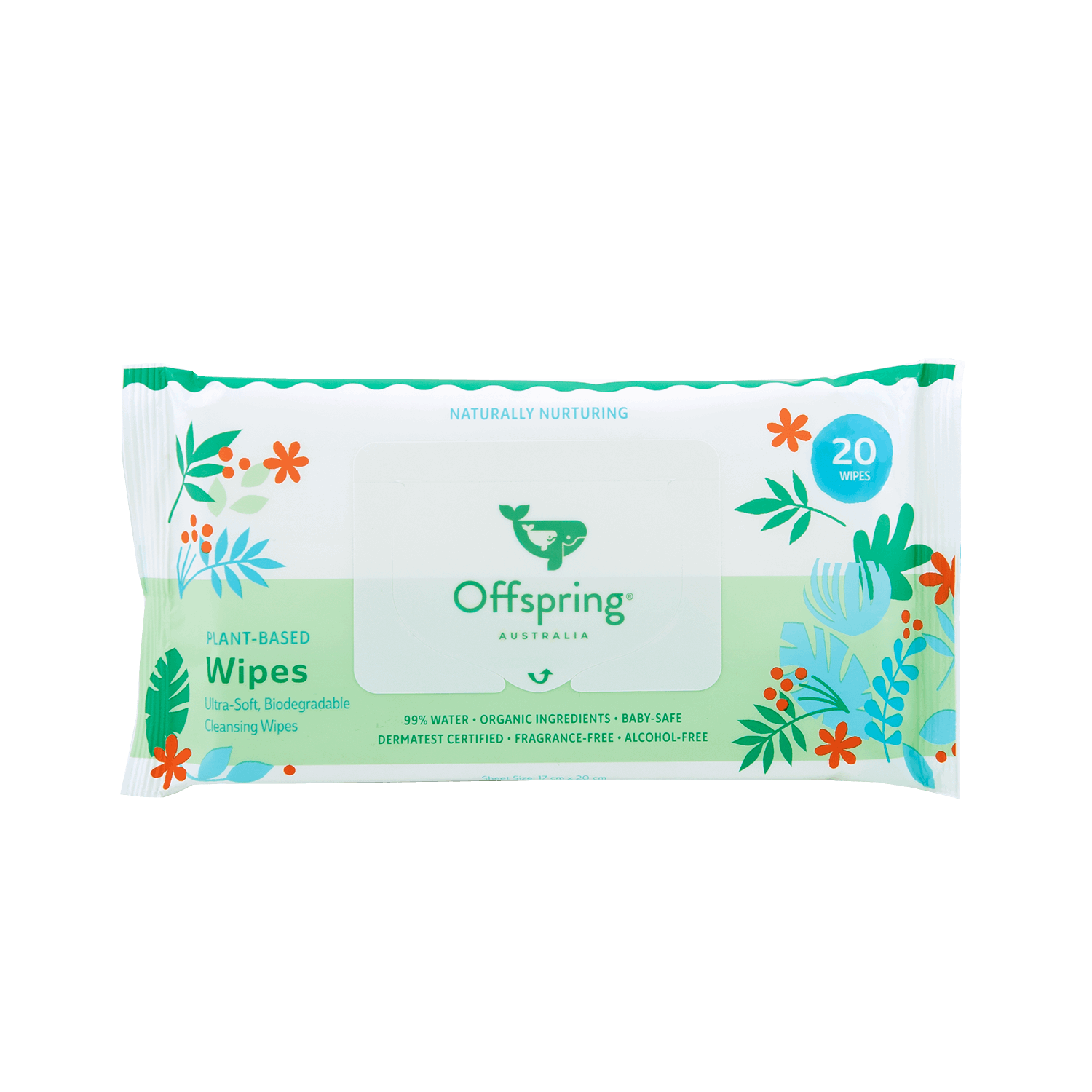 Plant-Based Baby Wipes 20 Sheets - ADD-ONS Testing Purpose