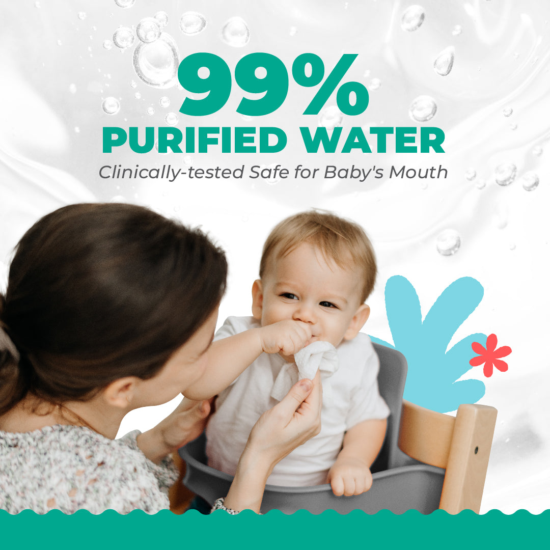 Plant-Based Baby Wipes 10 Sheets