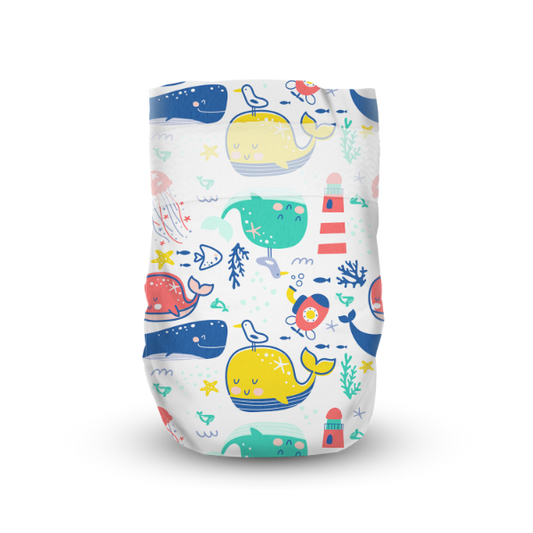 [Expo] Fashion Diaper Mini Tape - Willy the Whale